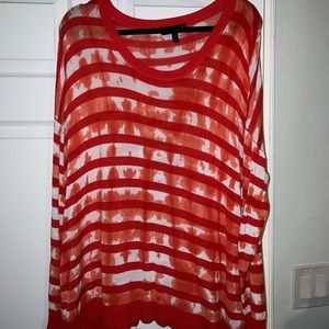 NWOT Lane Bryant Striped Lightweight Sweater Size 18/20